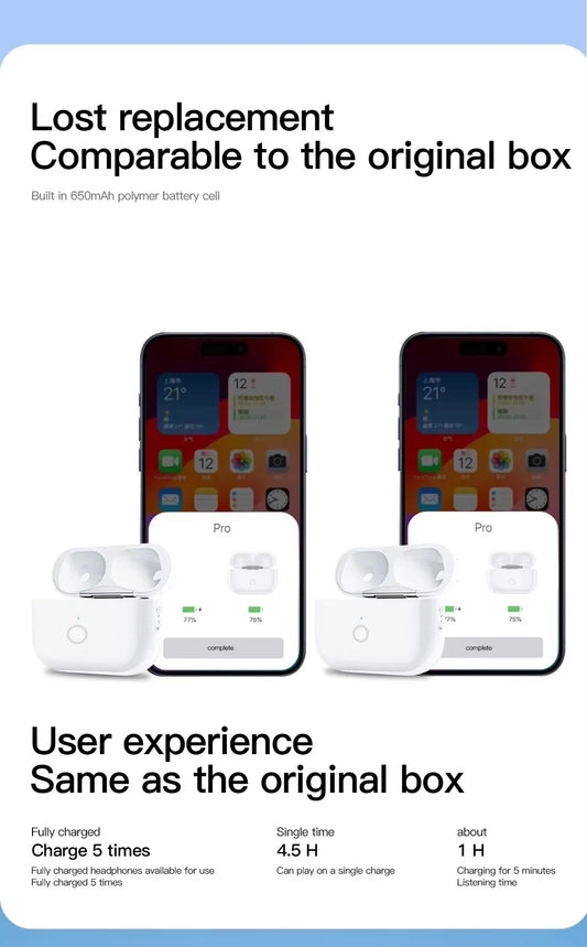 Wireless Charging Case for AirPods Pro