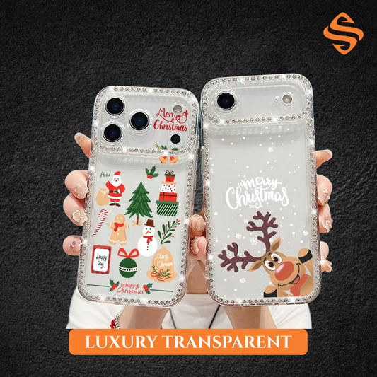 Christmas Elk Santa Claus Case