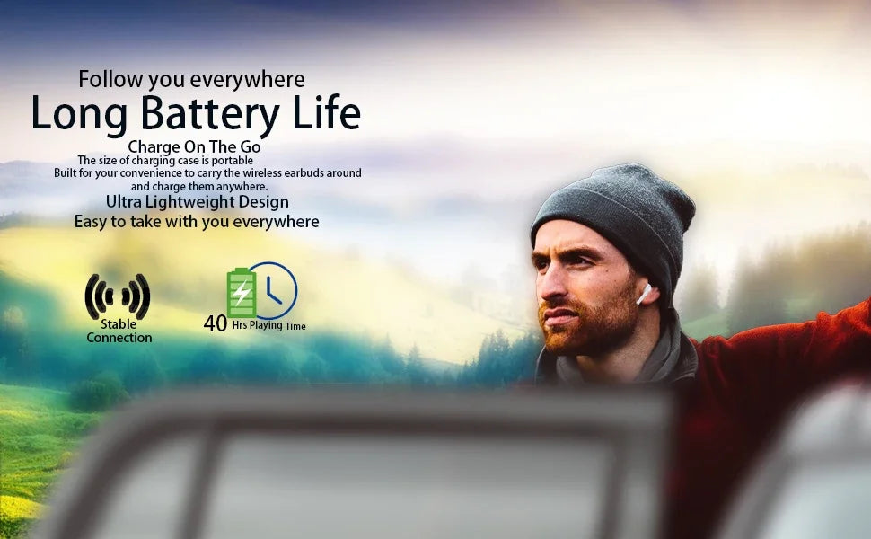 HiFi Stereo Noise Cancelling Earbuds