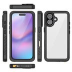 Shellbox Upgraded Waterproof Phone Case for iPhone 17 Pro Max/17 AIR/16/15/14/13 360 Full Coverage IP68 Certification