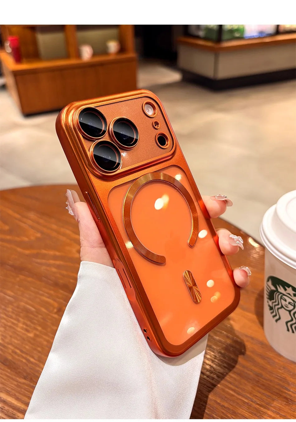 Transparent MagSafe Case