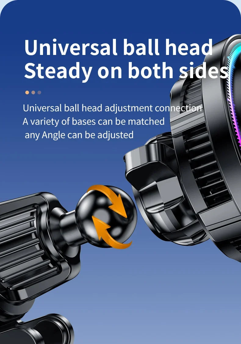 30W Magnetic Wireless Car Charger