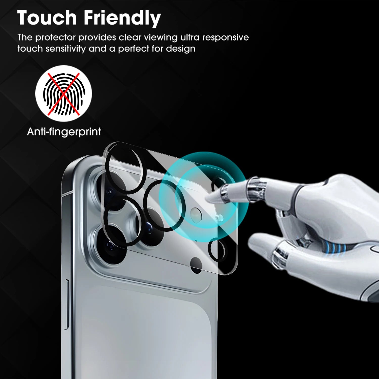 6IN1 Tempered Glass for iPhone 17 Pro Max 17Air 17Pro HD Clear Screen Protector with Camera Lens Film for IPhone 17 Series 2025