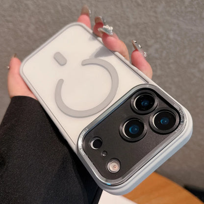 Magnetic Clear Metal Case