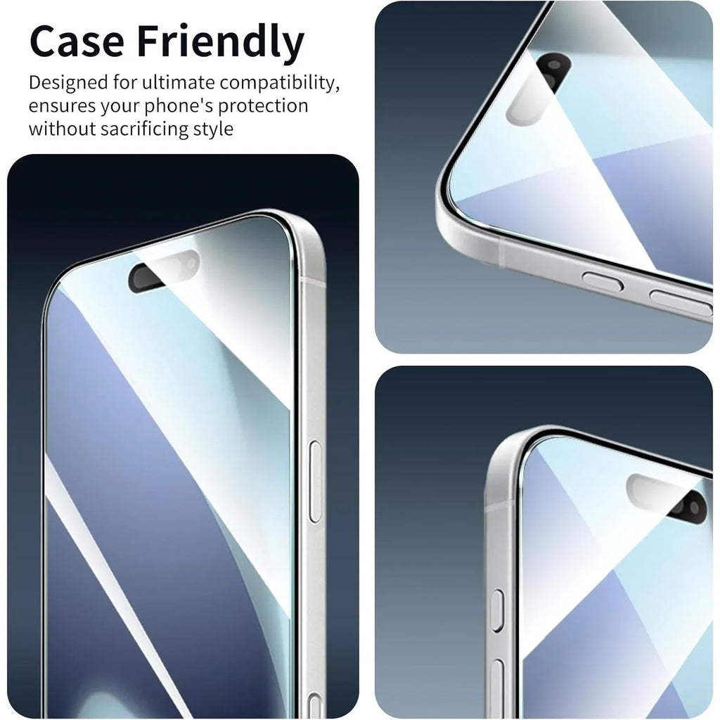 6IN1 Tempered Glass for iPhone 17 Pro Max 17Air 17Pro HD Clear Screen Protector with Camera Lens Film for IPhone 17 Series 2025