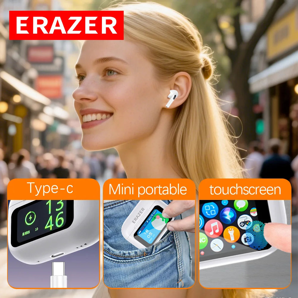ERAZER Wireless Touch Screen Earphones