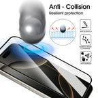 6in1 Front+Back Tempered Glass with HD Camera Lens Glass Anti-Scratch Screen Protectors for iPhone 17 Air 17 Pro 17Pro Max