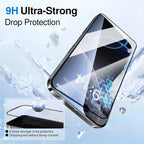 1-3Pcs Easy Install Tempered Glass for IPhone 17 Pro Max 17 Air Anti-Spy/HD Clear Screen Protector Dust Removal Quick Paste Box