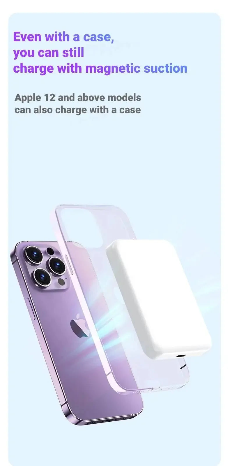 20000mAh Magnetic Wireless Power Bank