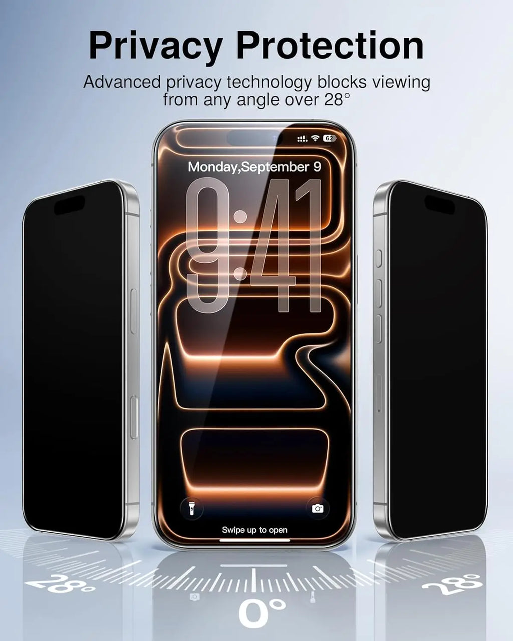 HD Privacy Tempered Glass installation Screen Protector for iPhone 17 Pro Max 17Air 17PM Anti-Spy Glass Cover Easy to Install