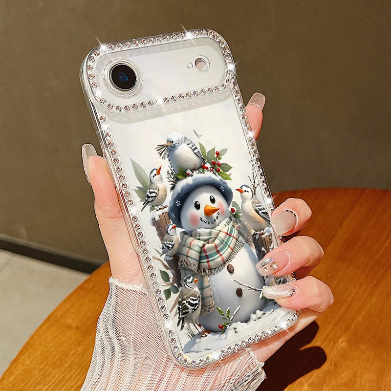 Christmas Elk Santa Claus Case