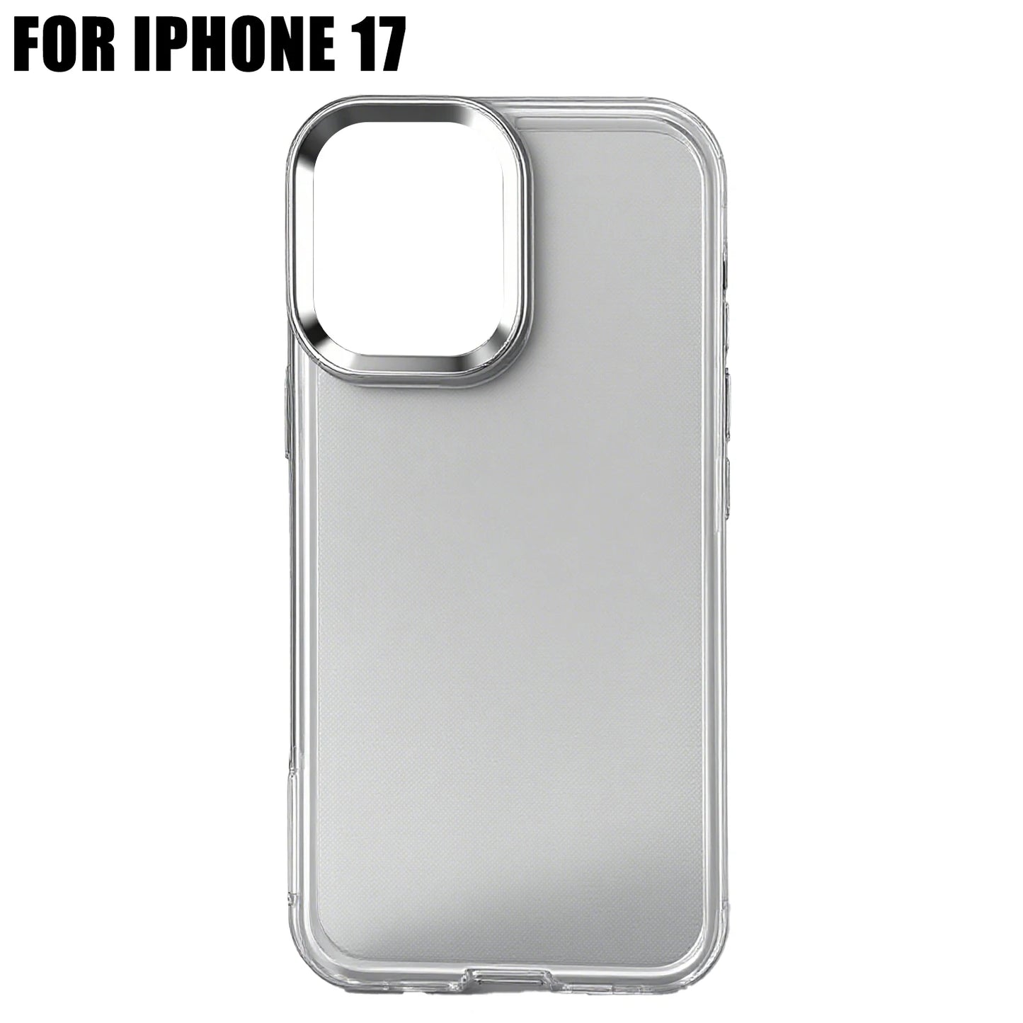 Transparent Silicone Case for iPhone 17