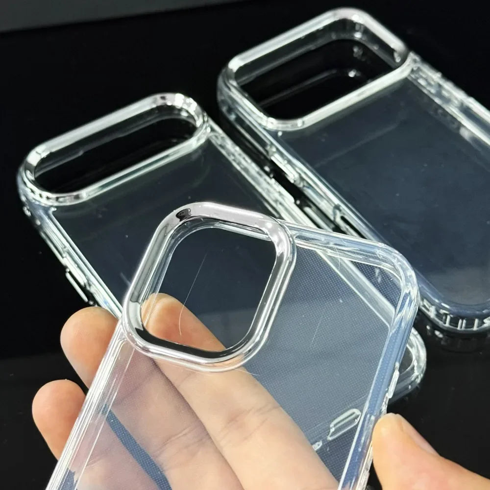 Transparent Silicone Case for iPhone 17