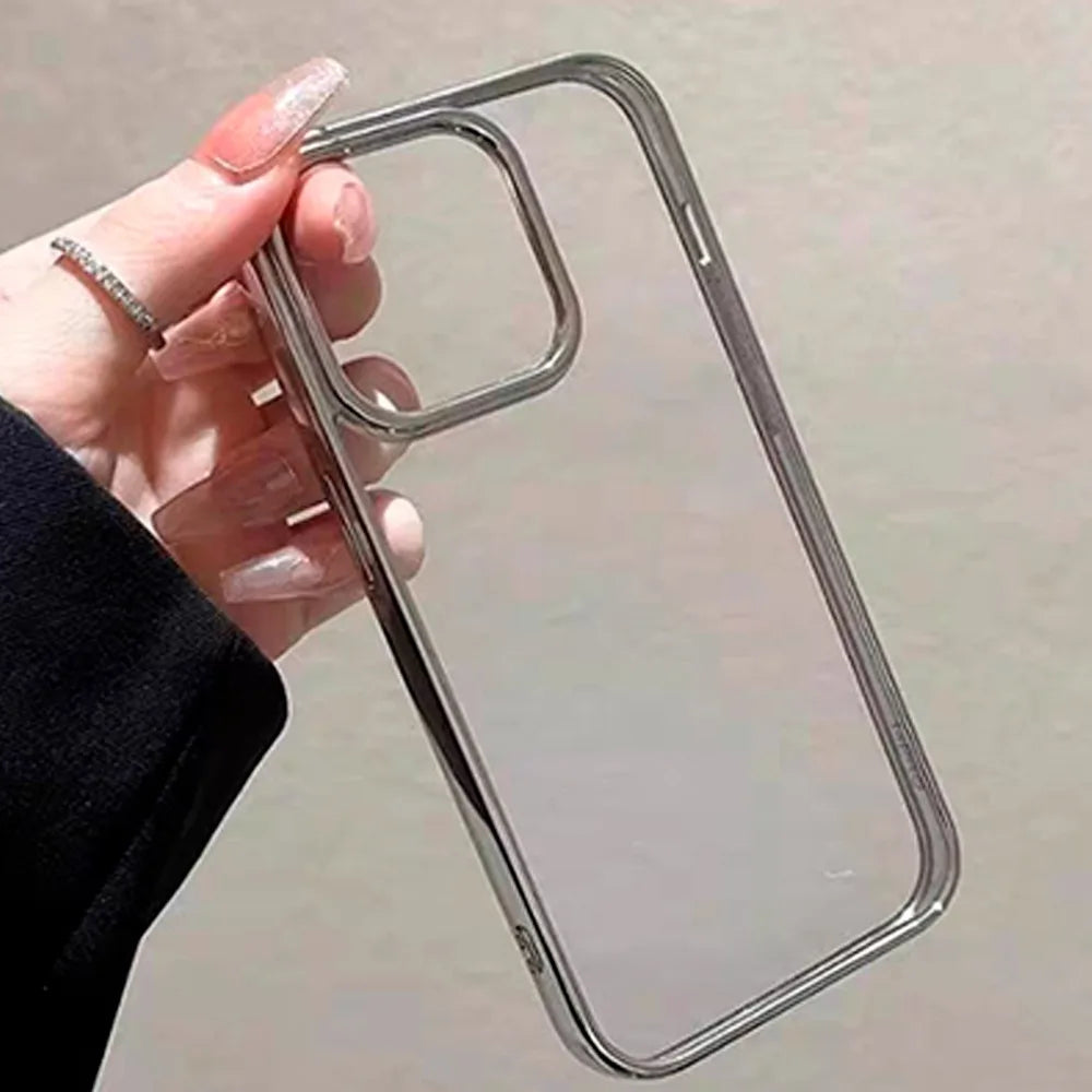 Transparent Silicone Case for iPhone 17