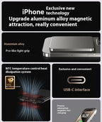 Xilecaly Magnetic Power Bank 22.5W Fast Charging For Magsafe Portable External Battery Ultra Thin Wireless For iPhone 17 16 15