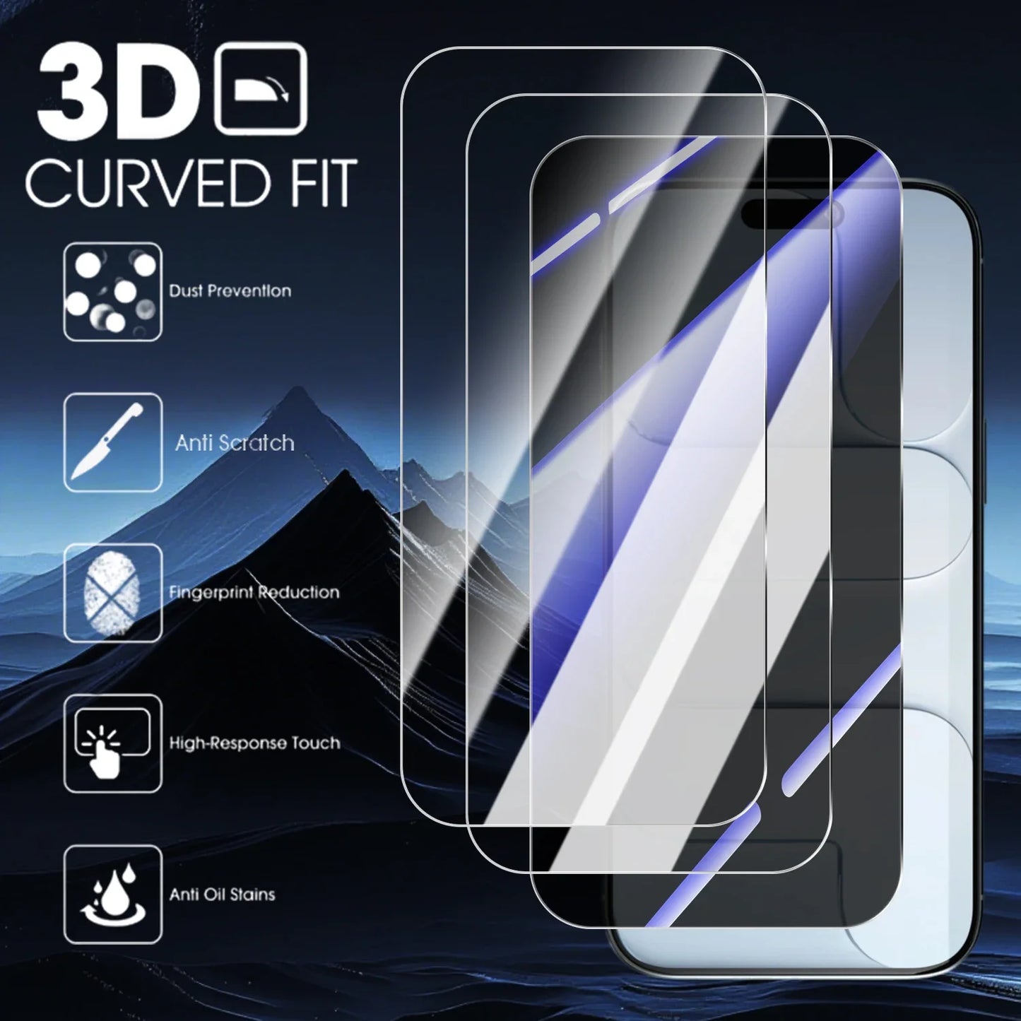 Ultraviolet Tempered Glass Screen Protectors