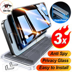 HD Privacy Tempered Glass installation Screen Protector for iPhone 17 Pro Max 17Air 17PM Anti-Spy Glass Cover Easy to Install