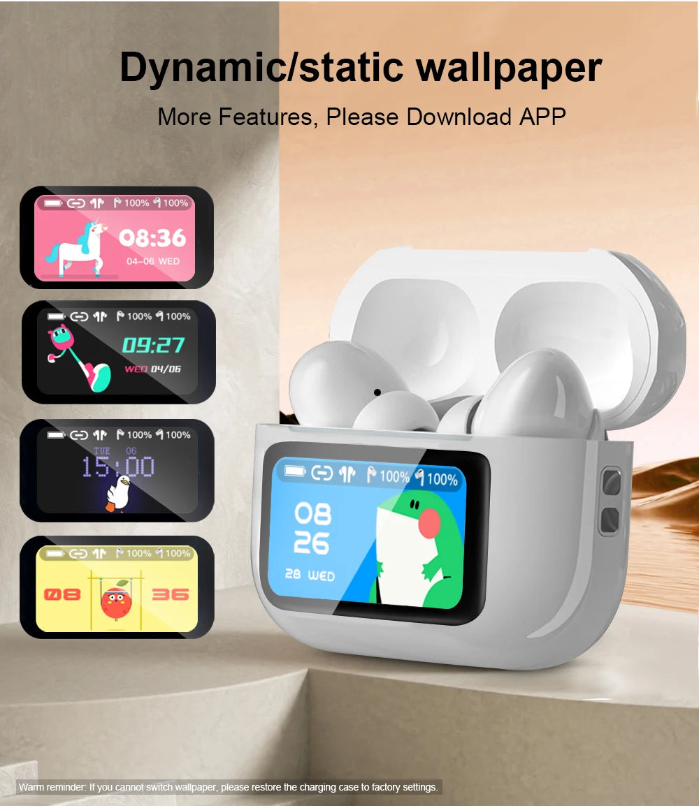 Touch Control Bluetooth Earphones Lenovo