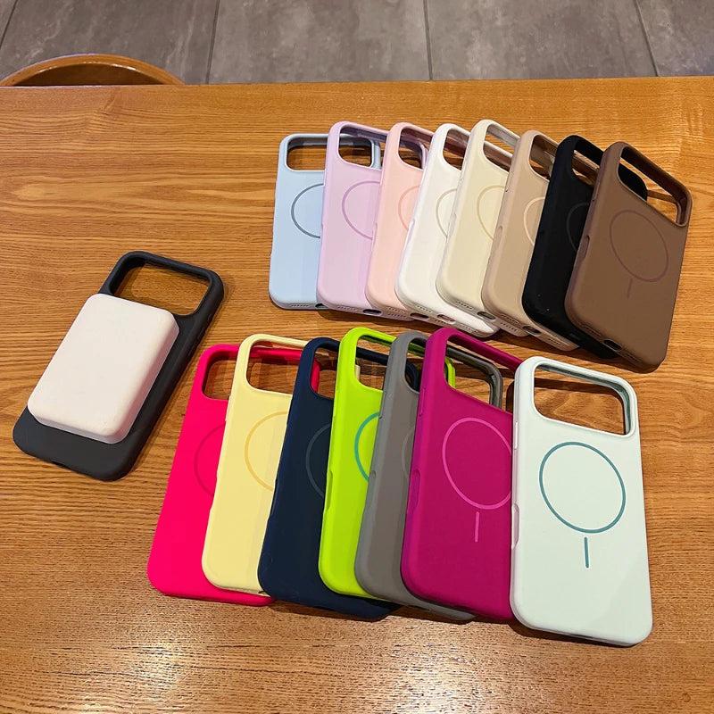 Wireless Charging Silicone Case