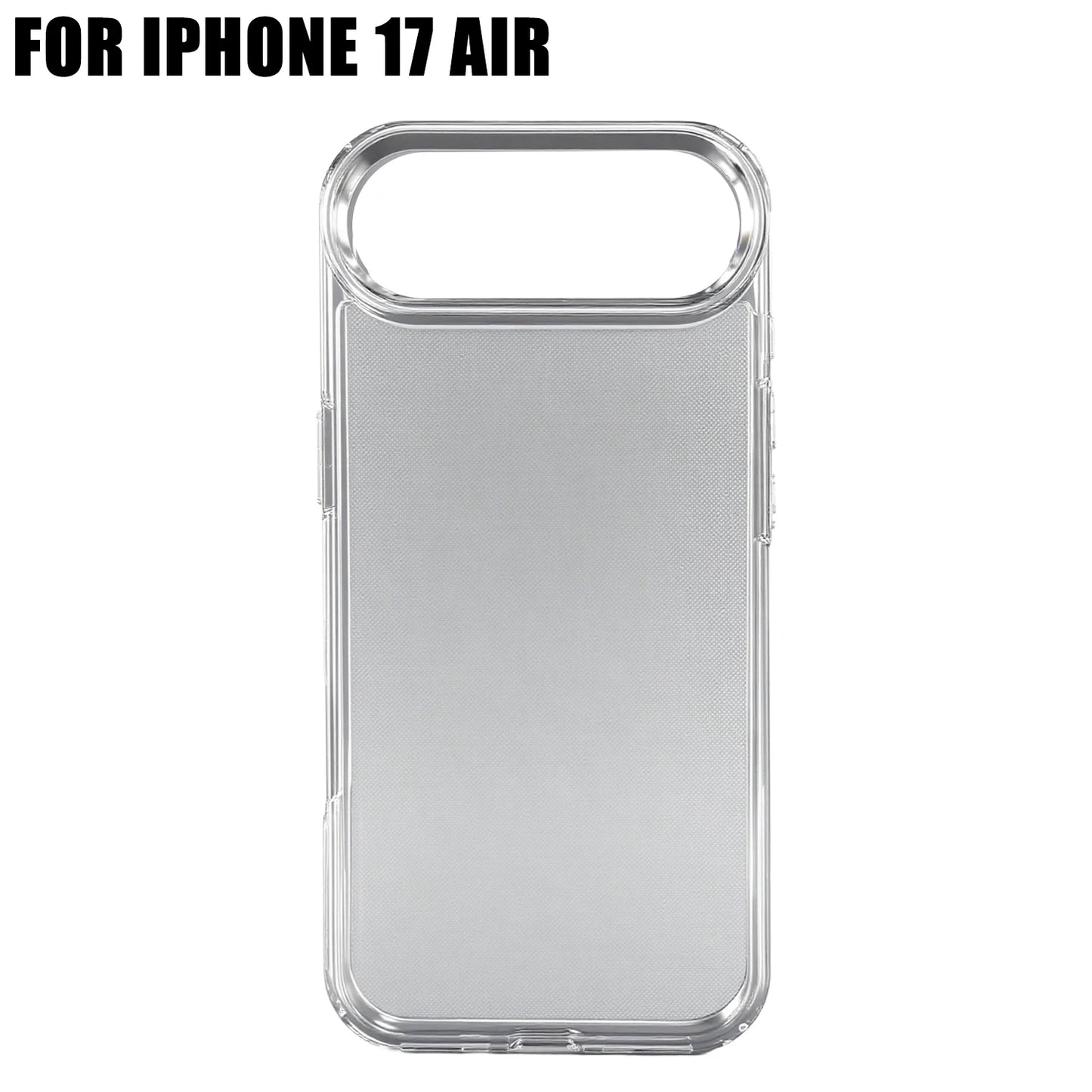 Transparent Silicone Case for iPhone 17