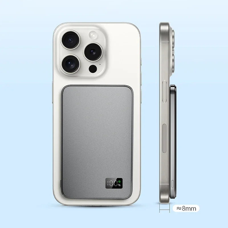 500000mAh Fast Charge Power Bank MagSafe Wireless Charging