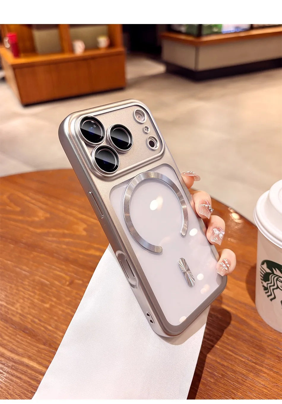 Transparent MagSafe Case