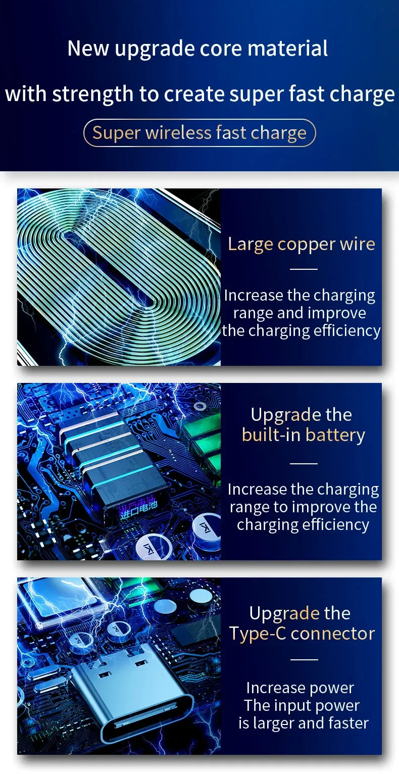 Wireless Charger Car Auto Magnetic Air