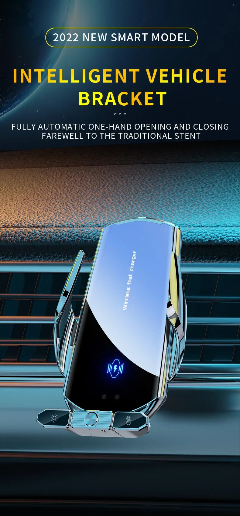 Wireless Charger Car Auto Magnetic Air