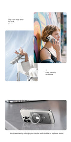 Vyvylabs 5000mAh Ultra-Thin Magnetic Power Bank 20W Mini Metal Wireless Fast Charging External Battery for iPhone 17 16 Samsung