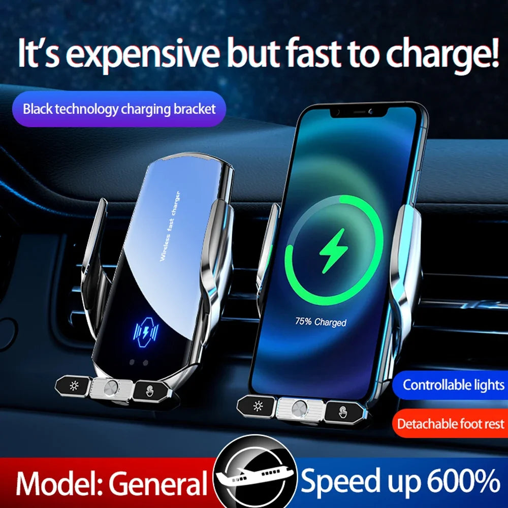 Wireless Charger Car Auto Magnetic Air