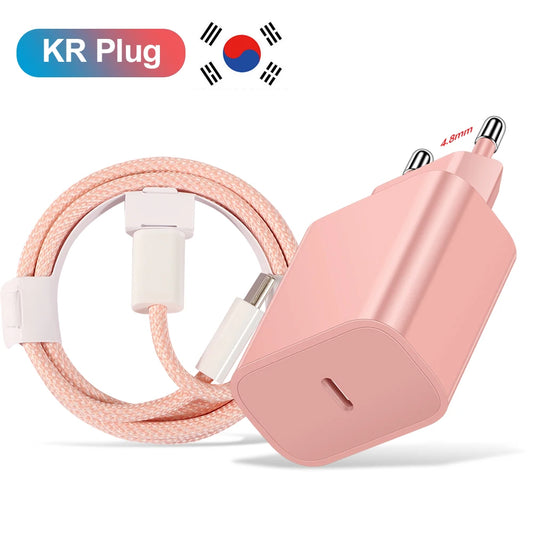 20W PD Korean USB C Type C Charger