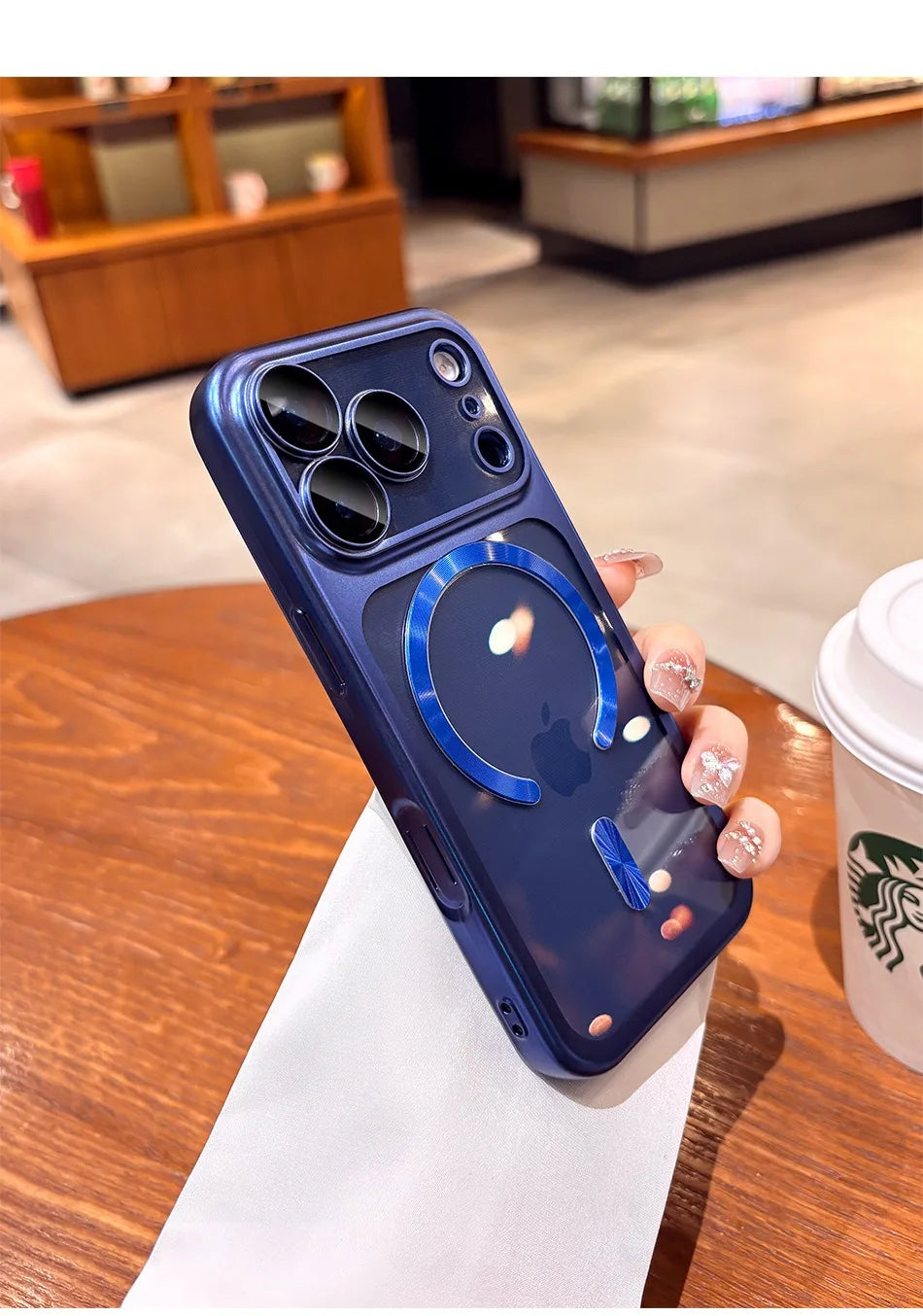 Transparent MagSafe Case