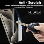 6in1 Front+Back Tempered Glass with HD Camera Lens Glass Anti-Scratch Screen Protectors for iPhone 17 Air 17 Pro 17Pro Max