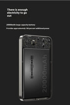 Xilecaly Magnetic Power Bank 22.5W Fast Charging For Magsafe Portable External Battery Ultra Thin Wireless For iPhone 17 16 15