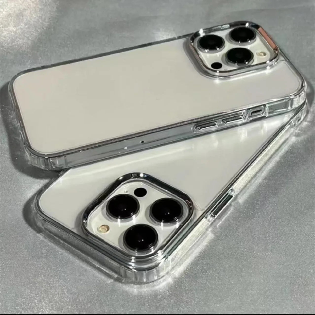 Transparent Silicone Case for iPhone 17
