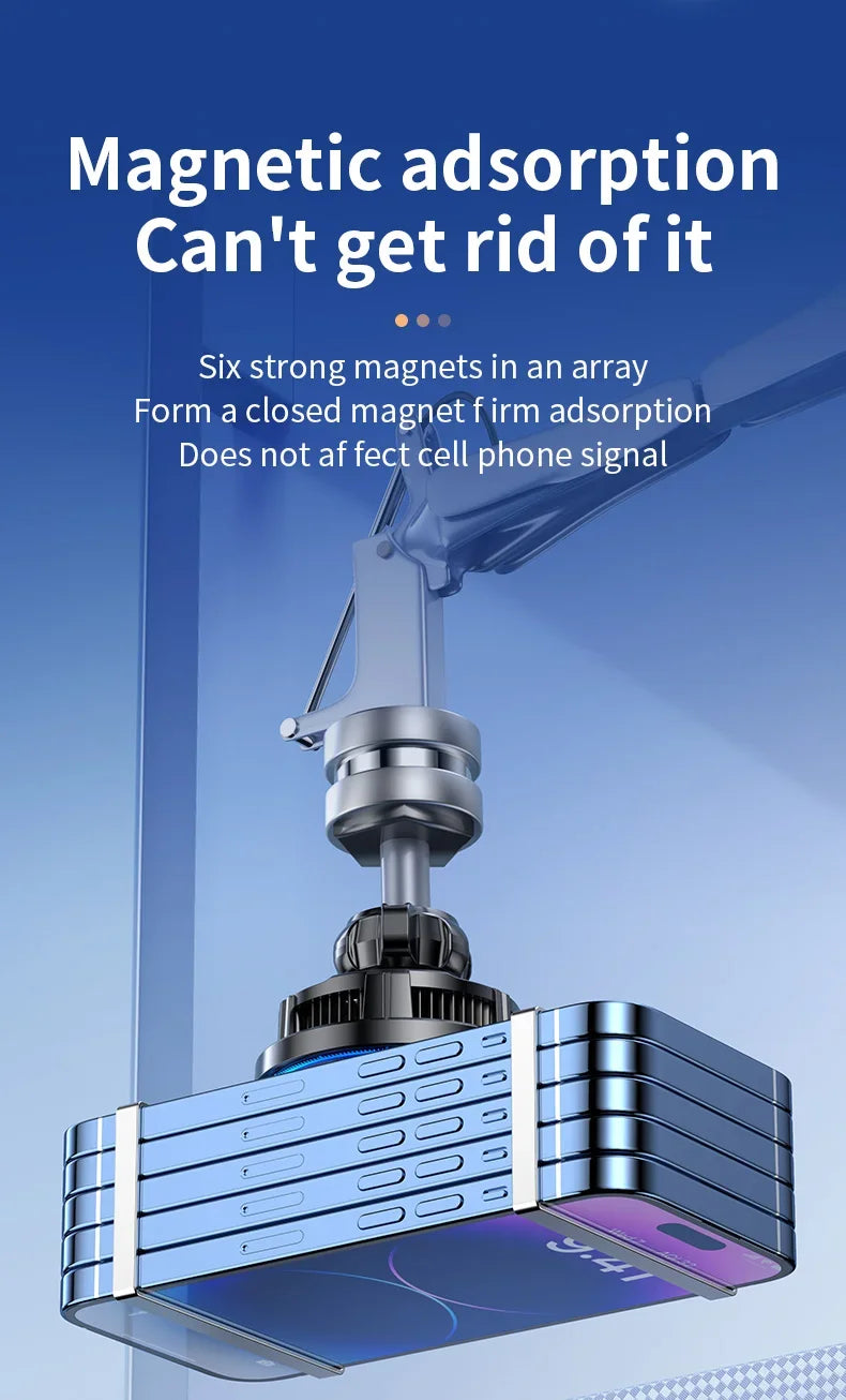 30W Magnetic Wireless Car Charger