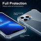 Luxury Shockproof Clear iPhone Case