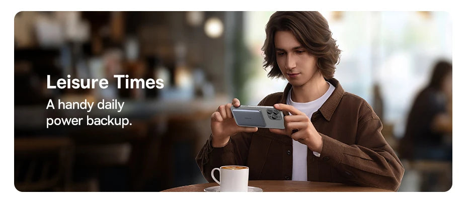 MagSafe Power Bank for iPhone  5000mAh Wireless Charging Power Bank