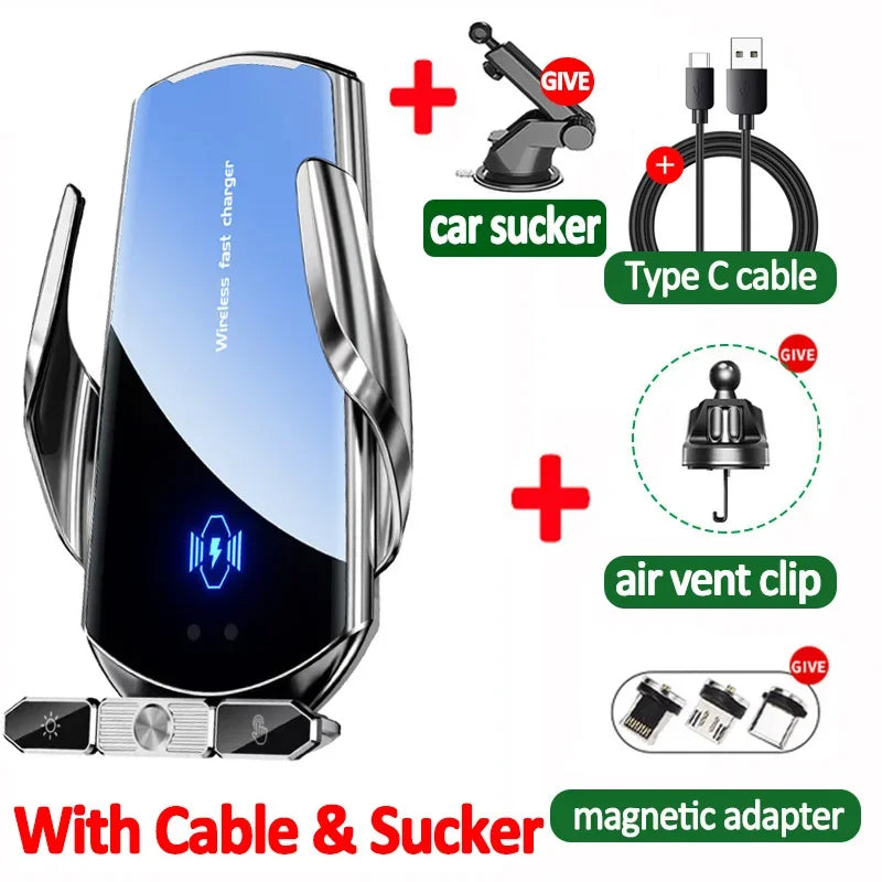 Wireless Charger Car Auto Magnetic Air