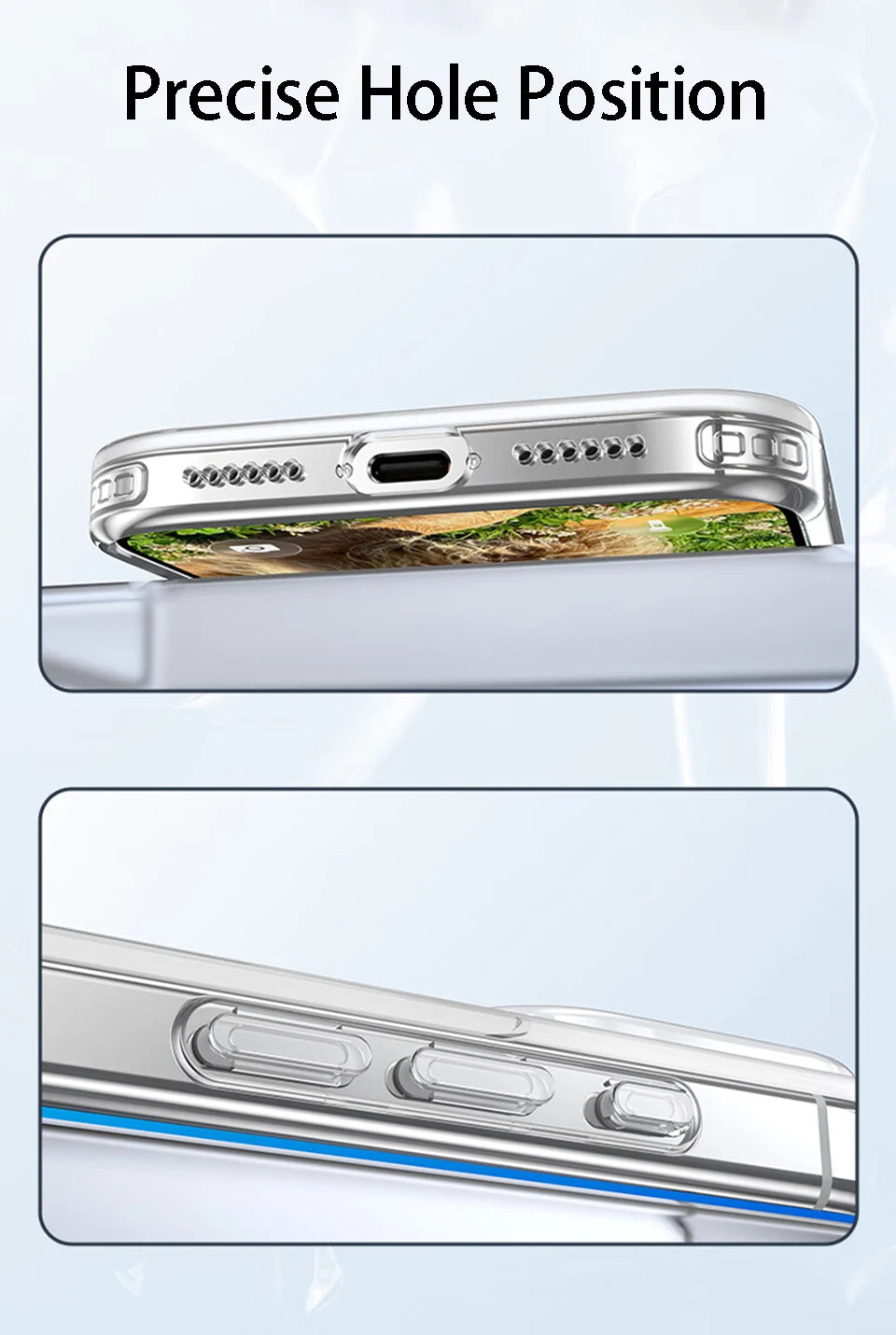 Luxury Transparent Case