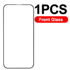 6in1 Front+Back Tempered Glass with HD Camera Lens Glass Anti-Scratch Screen Protectors for iPhone 17 Air 17 Pro 17Pro Max