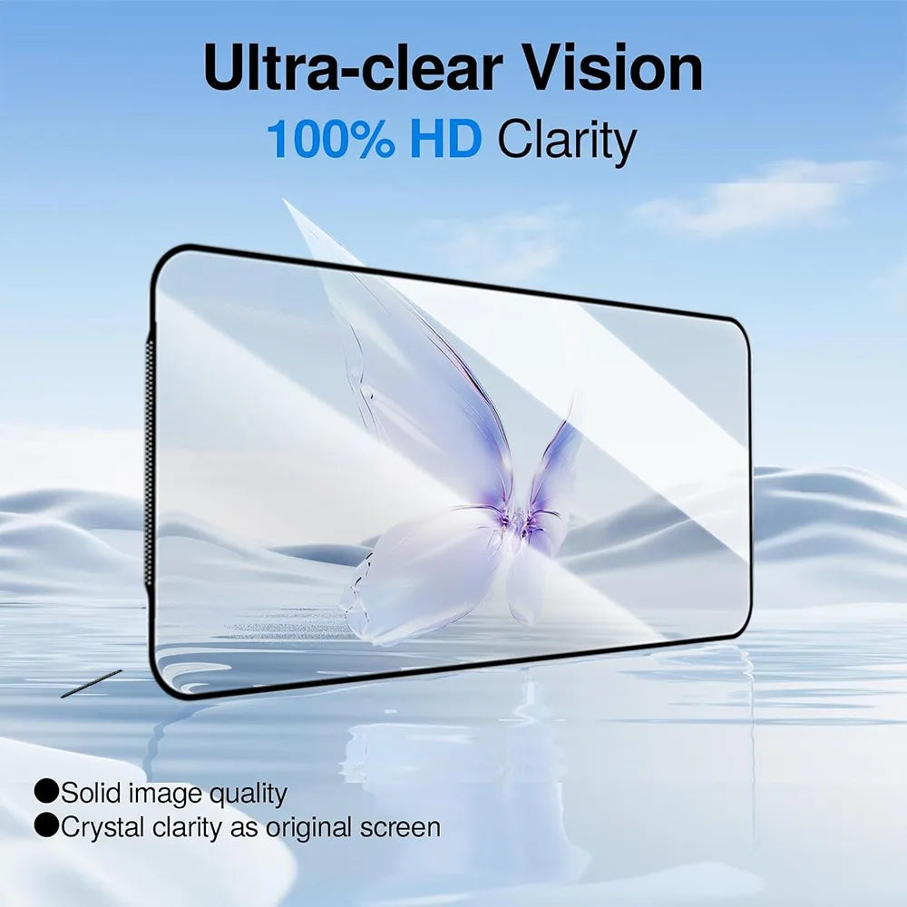 1-3Pcs Easy Install Tempered Glass for IPhone 17 Pro Max 17 Air Anti-Spy/HD Clear Screen Protector Dust Removal Quick Paste Box