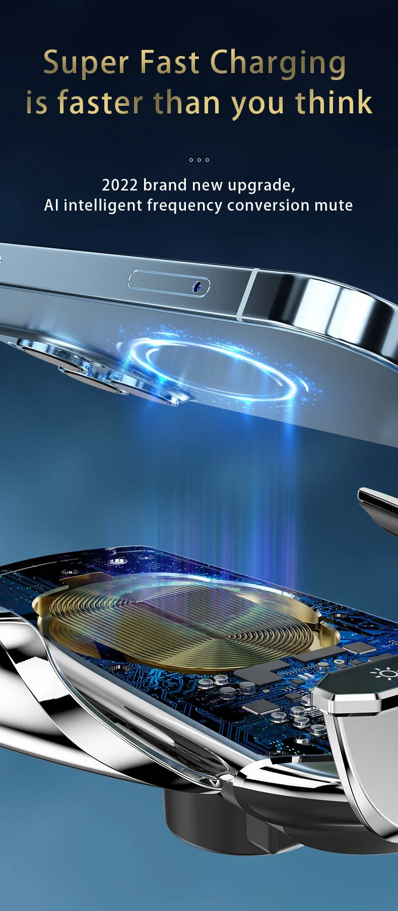 Wireless Charger Car Auto Magnetic Air