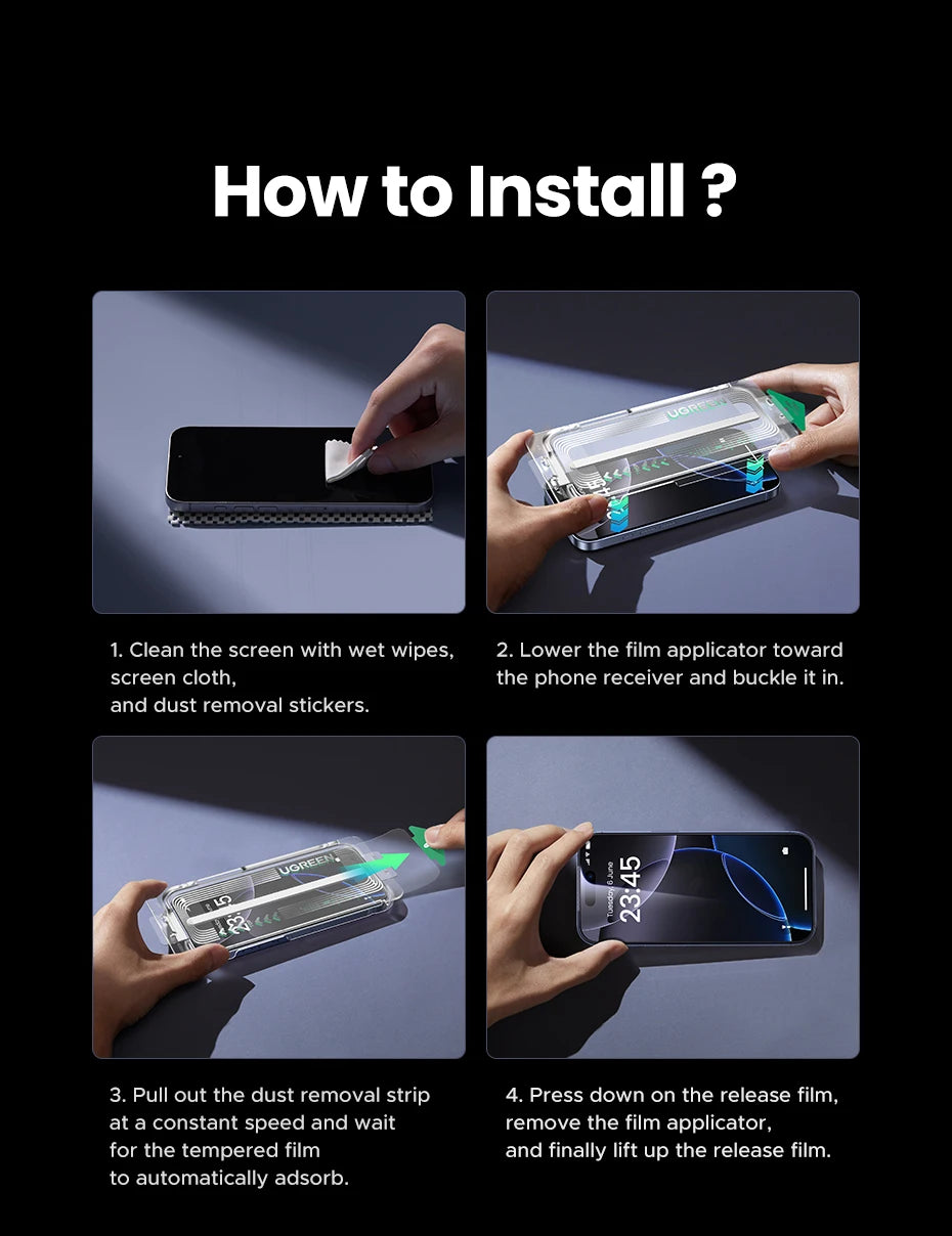 Dust-free Screen Protector