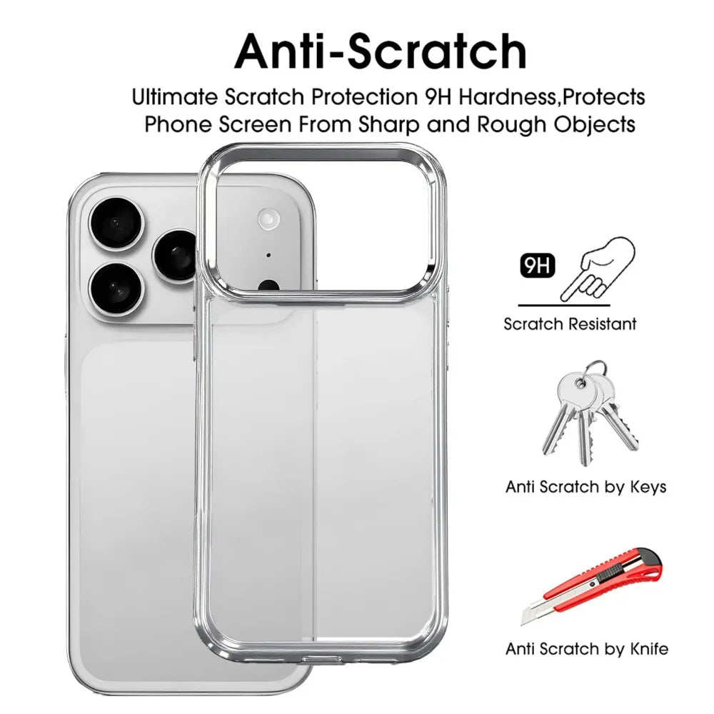 Transparent Silicone Case for iPhone 17