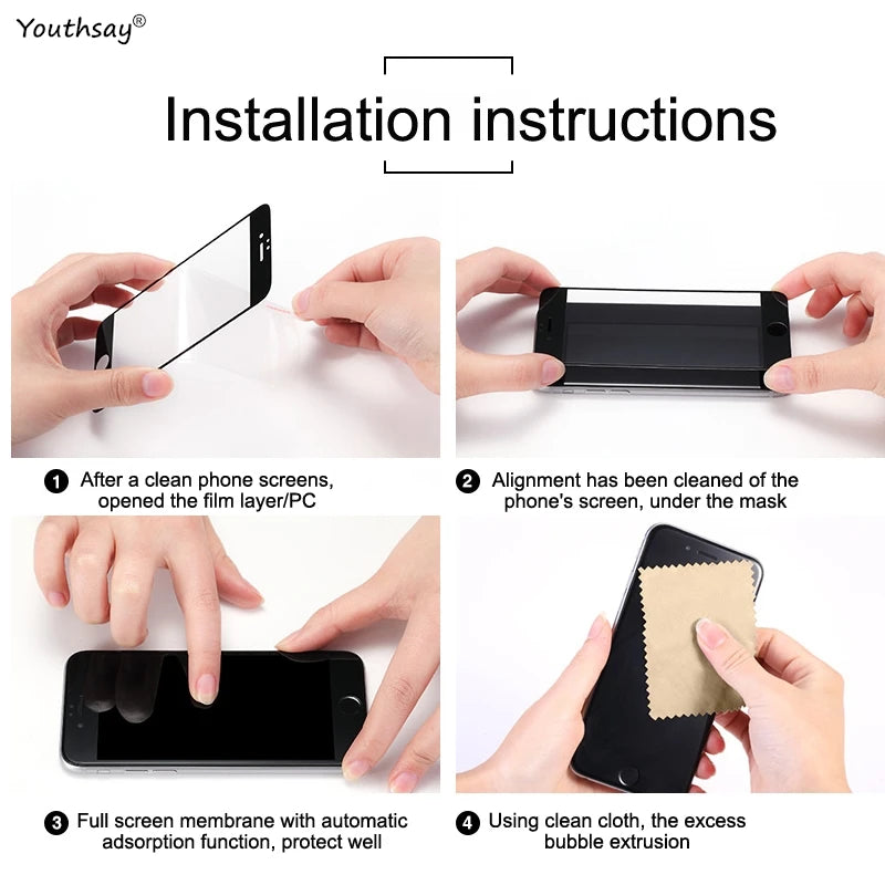 Tempered Glass For iPhone 17 Protectors