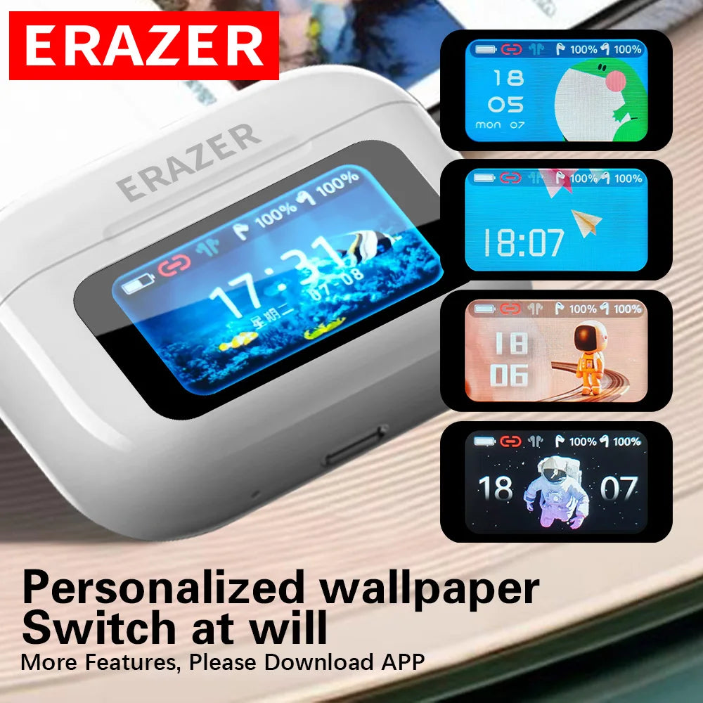 ERAZER Wireless Touch Screen Earphones