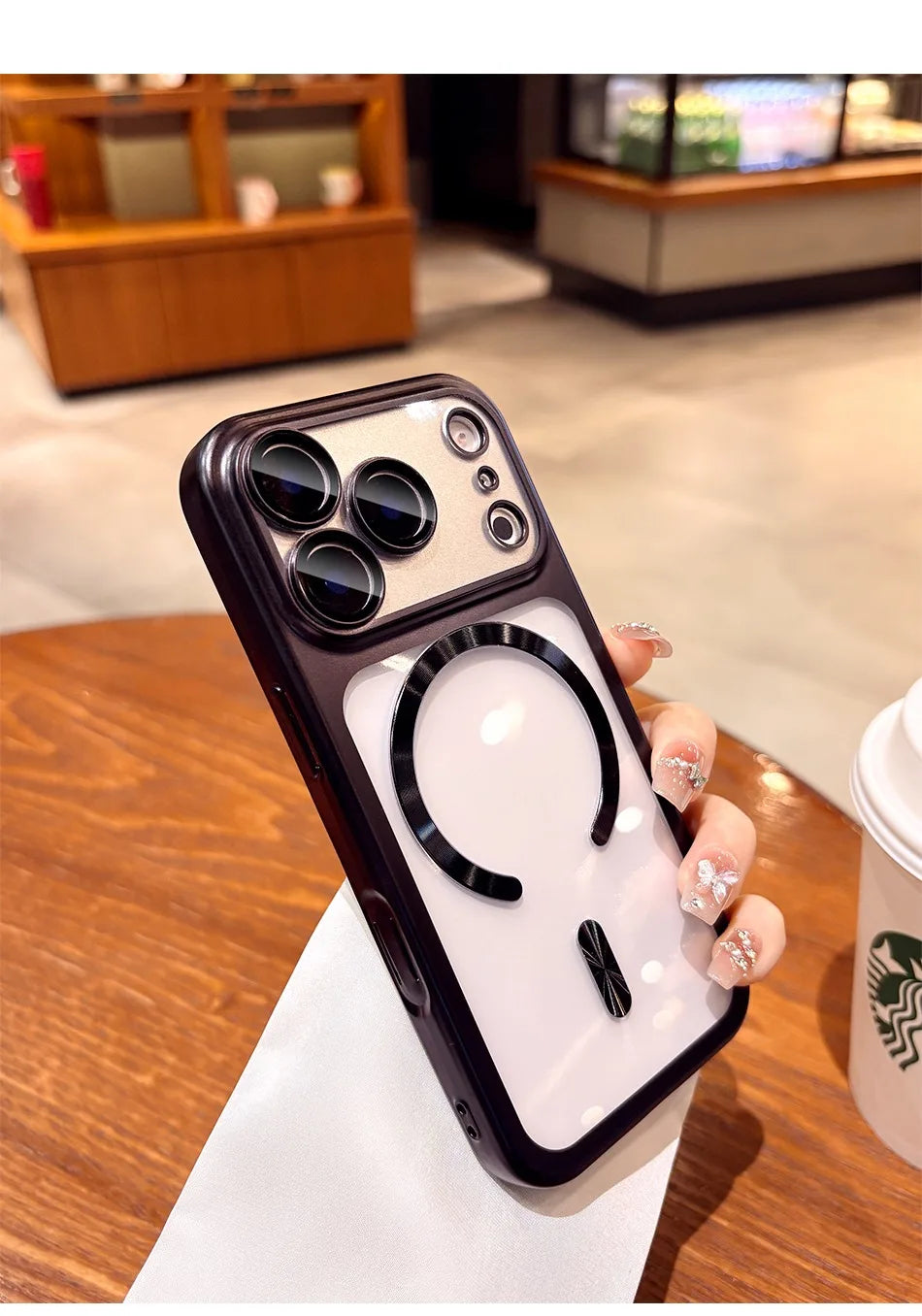 Transparent MagSafe Case