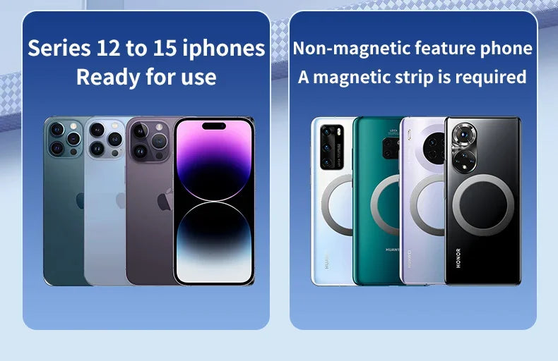 30W Magnetic Wireless Car Charger