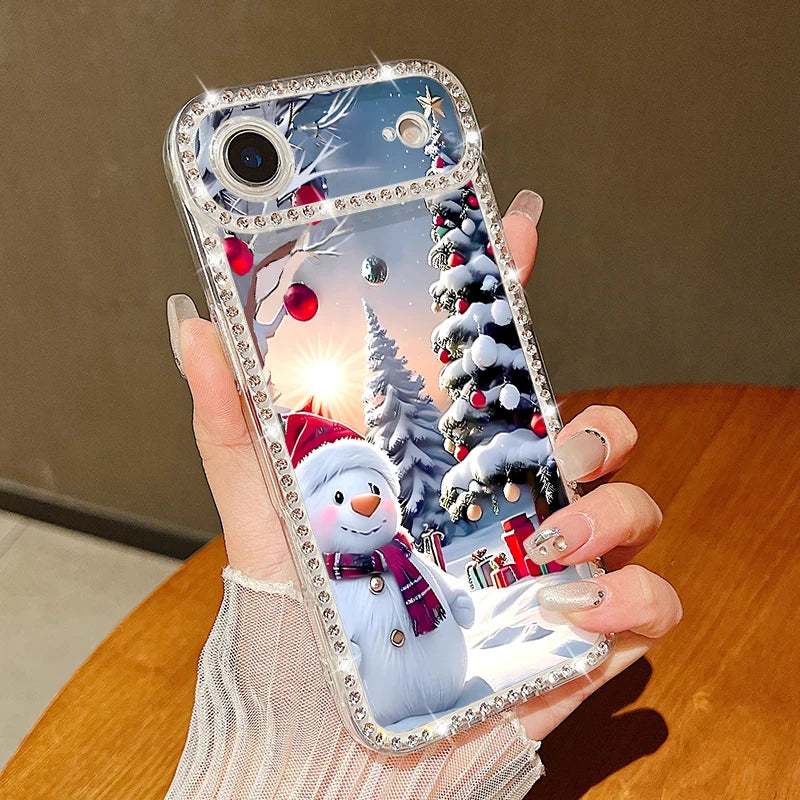 Christmas Elk Santa Claus Case